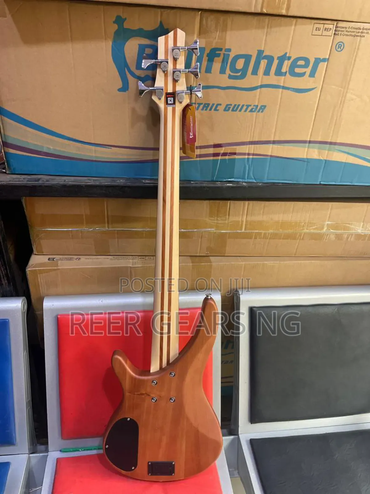 Pro- Bullfighter Signature (Fend) Active 5 Strings Bass Guitar