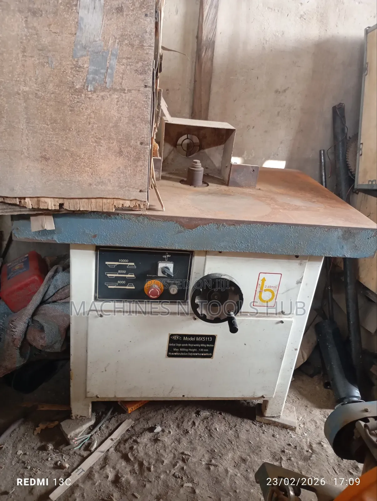 Mx5113 Spindle Moulder