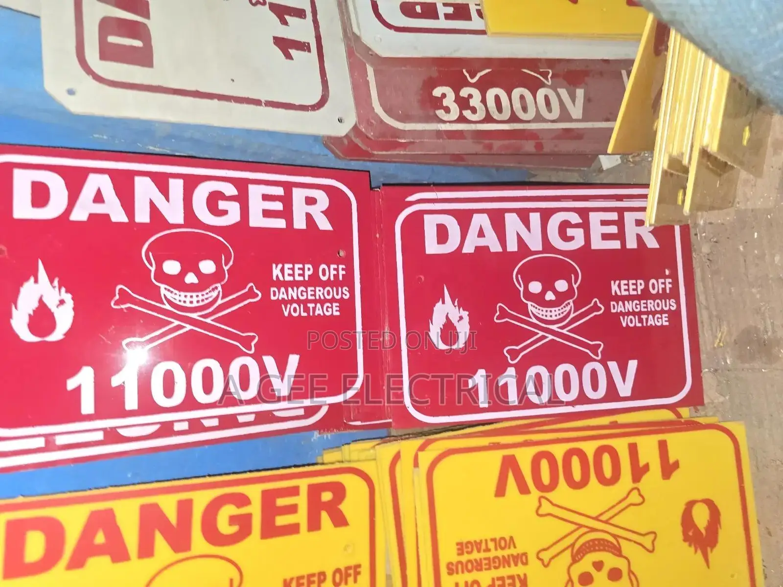 Danger Plates