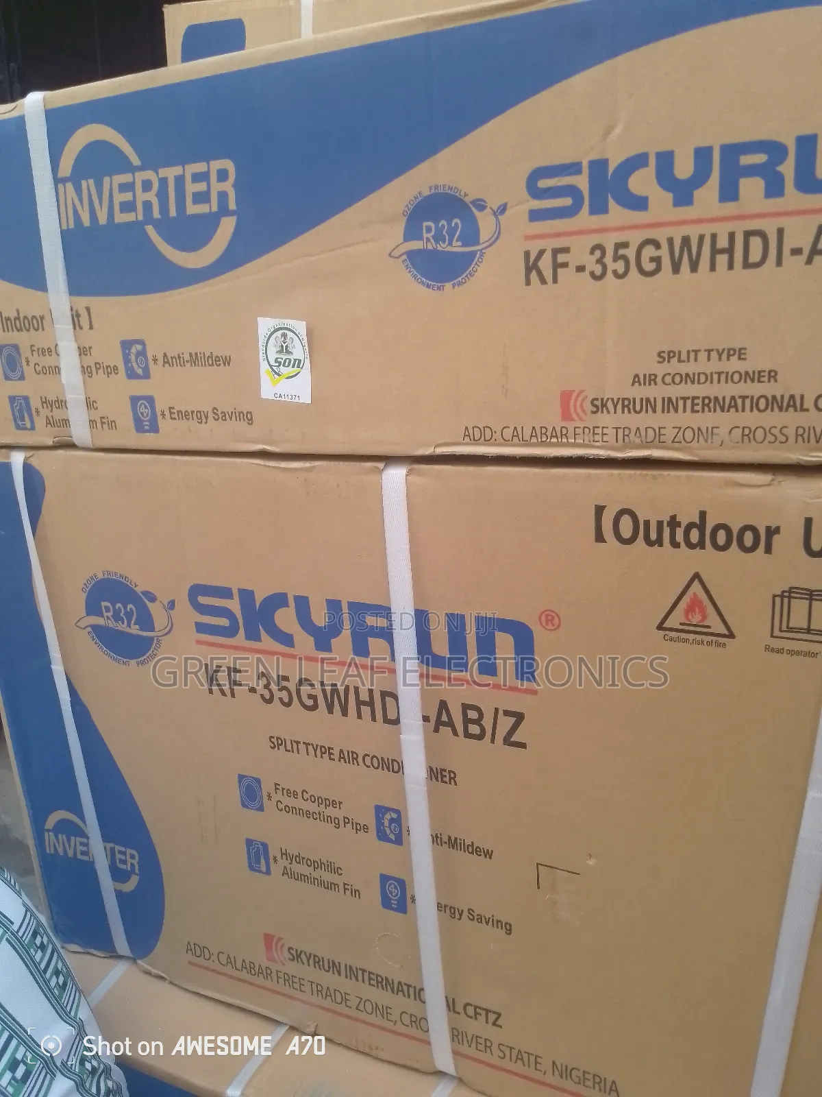 Skyrun 1.5hp Inverter Aircondition