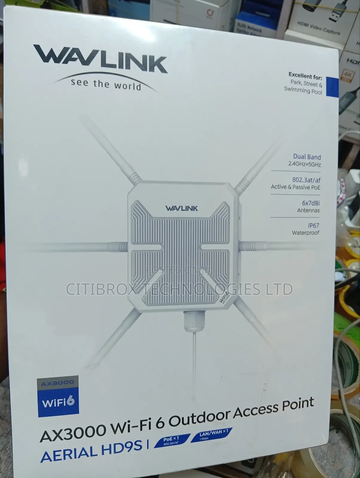 Wavlink Ax3000 Wifi Aerial Hd9s