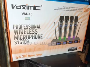 Voximic Vm_75 4in1 Mic Wireless Microphone 