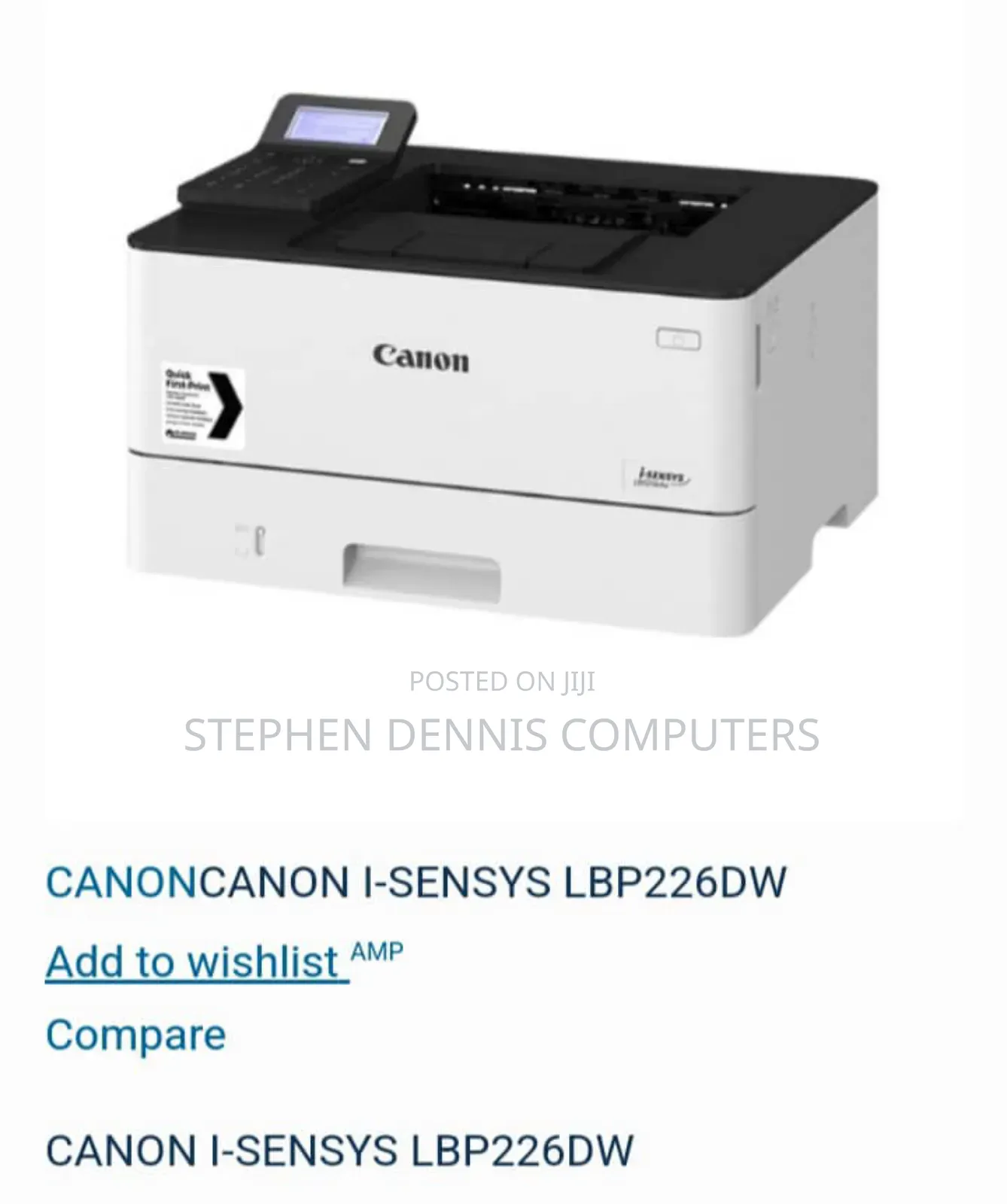 Canon Imageclass Lbp226dw Wireless Printer