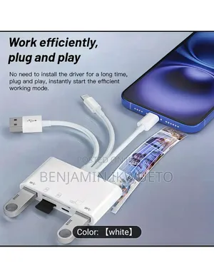 5-in-1 Multifunctional Adapter/ Card Reader