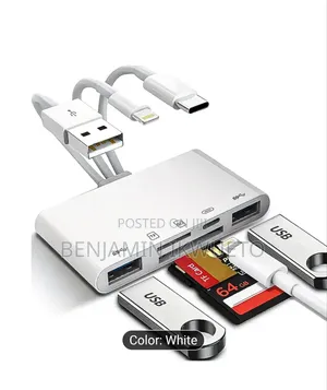 5-in-1 Multifunctional Adapter/ Card Reader