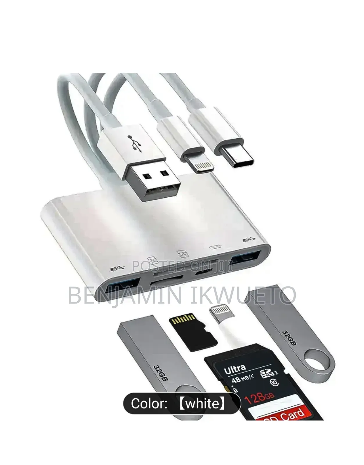 5-in-1 Multifunctional Adapter/ Card Reader
