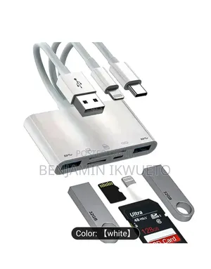 5-in-1 Multifunctional Adapter/ Card Reader