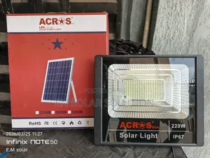 220watts Solar Flood Lights Available