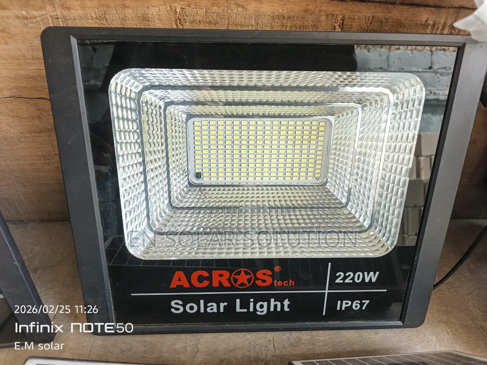 220watts Solar Flood Lights Available