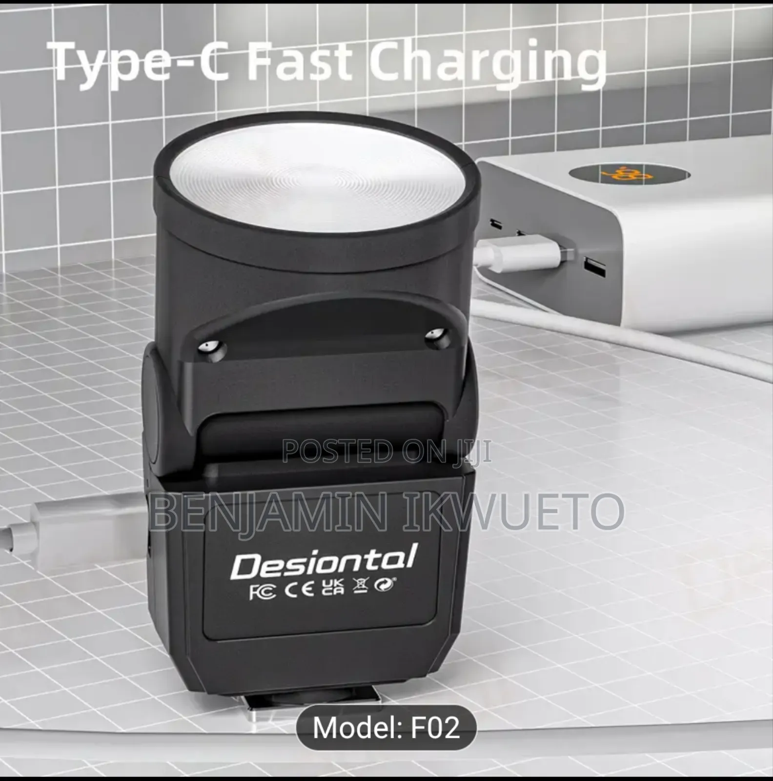 Mini Camera Flash ( Rechargeable)