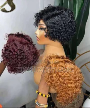 Side Part Jerry Curl