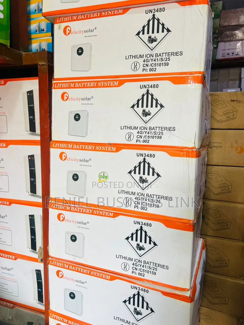 Felicity 2.5kwh 24volts Lithium Battery