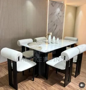 Brand New Imported Dining Table With Six Chains Available to Pick Up