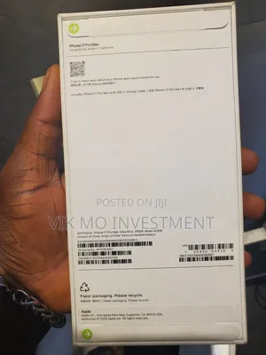 New Apple iPhone 17 Pro Max 256 GB