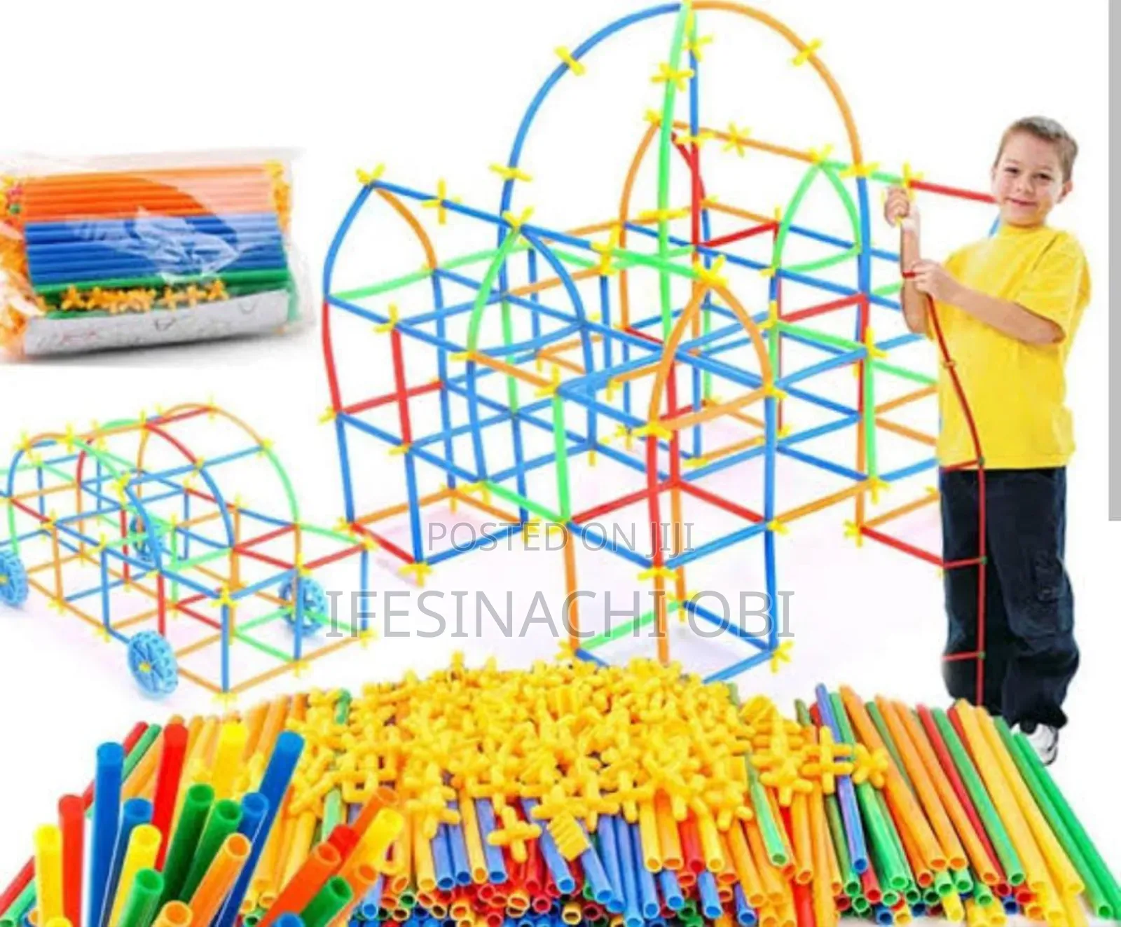 Stem Building Straw (200 Pieces)