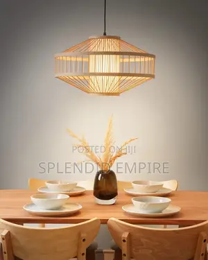 Wooden Drop Light