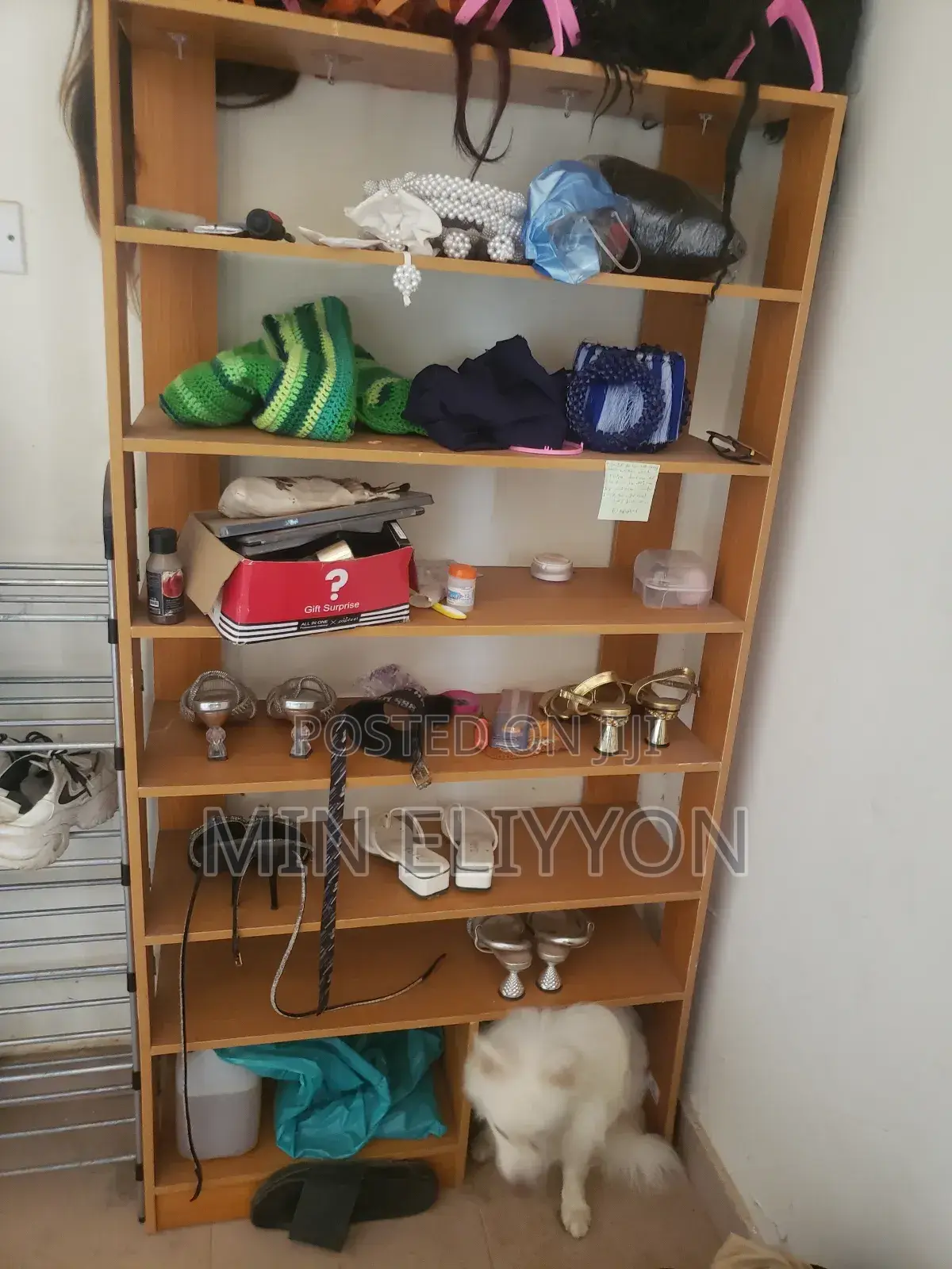 Shoe and Bag Rack