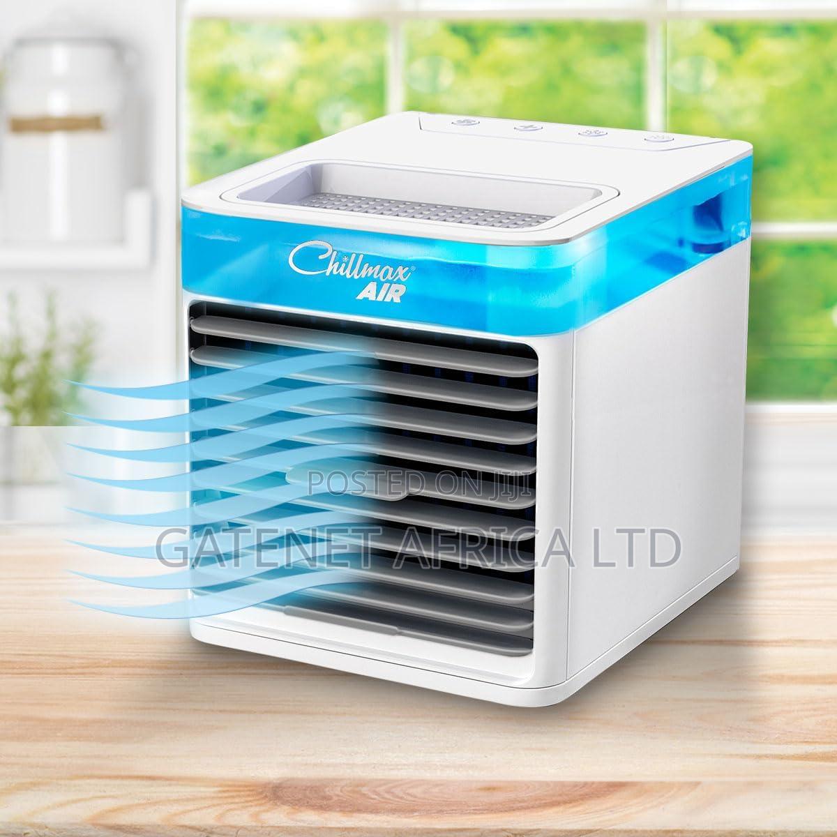 Portable Air Cooler Usb Cooling Fan Personal Air Conditioner With Led