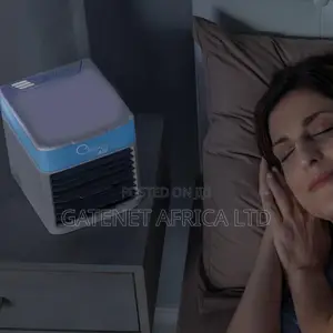 Portable Air Cooler Usb Cooling Fan Personal Air Conditioner With Led