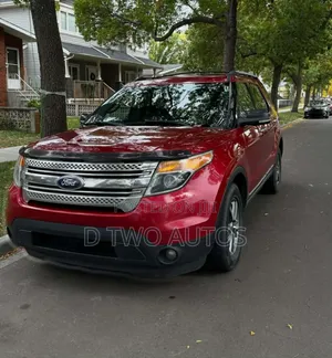Ford Explorer XLT 4dr FWD (2.0L 4cyl 6A) 2013 Red