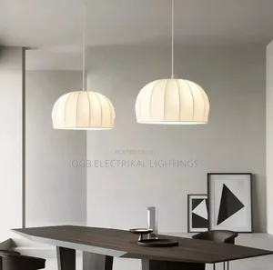 Minimalist Silk Fabric Pendant Light