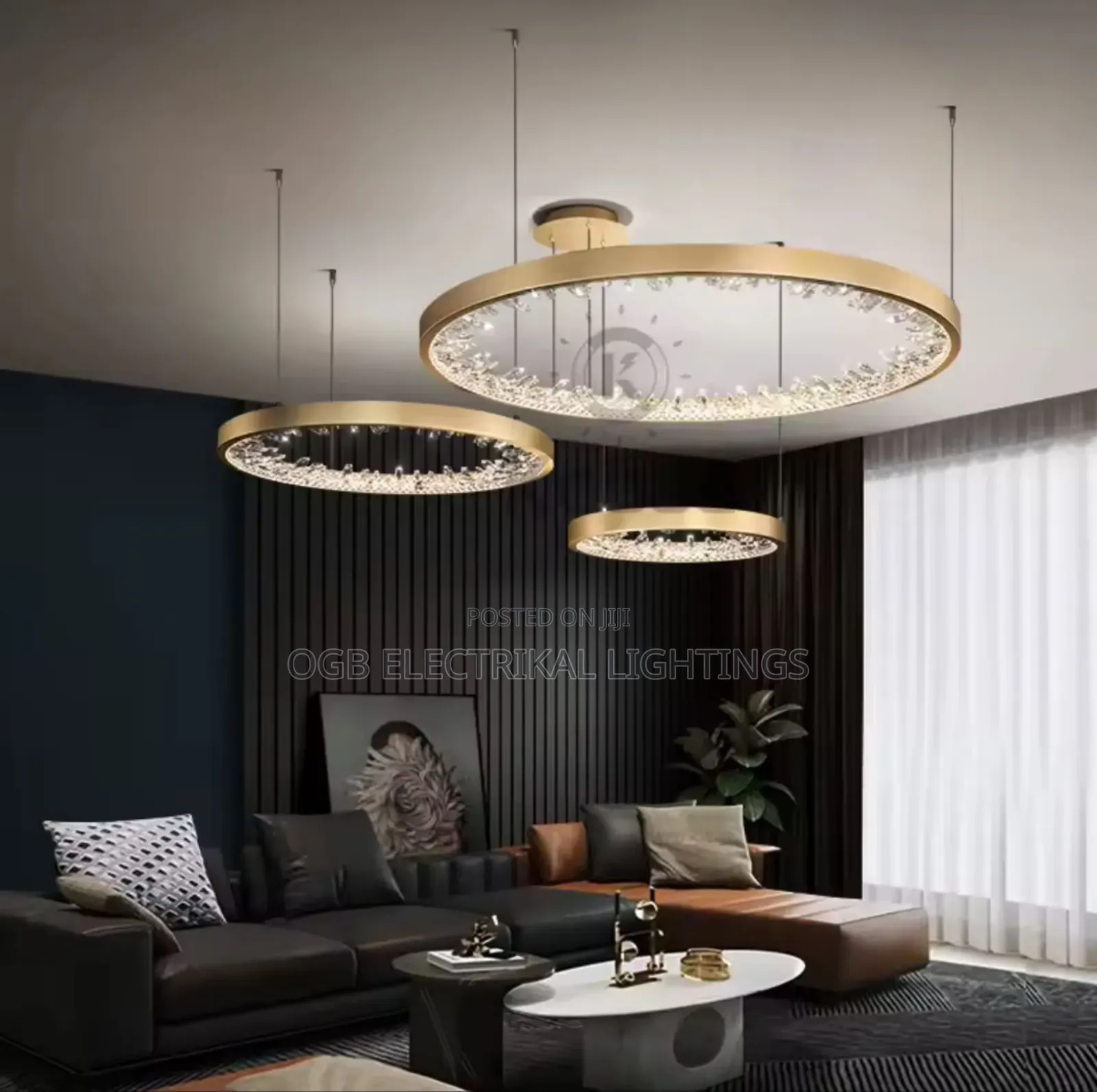 Round Ring Chandelier