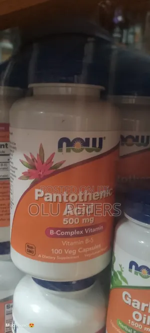Now Pantothenic Acid 500mg