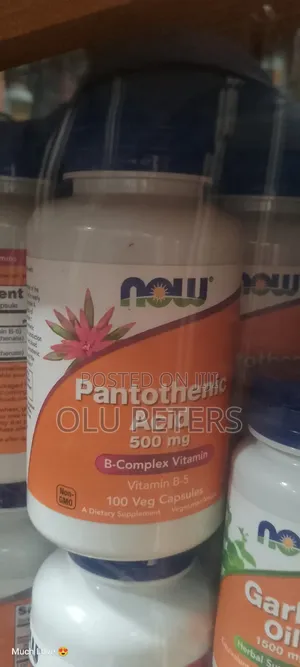 Now Pantothenic Acid 500mg
