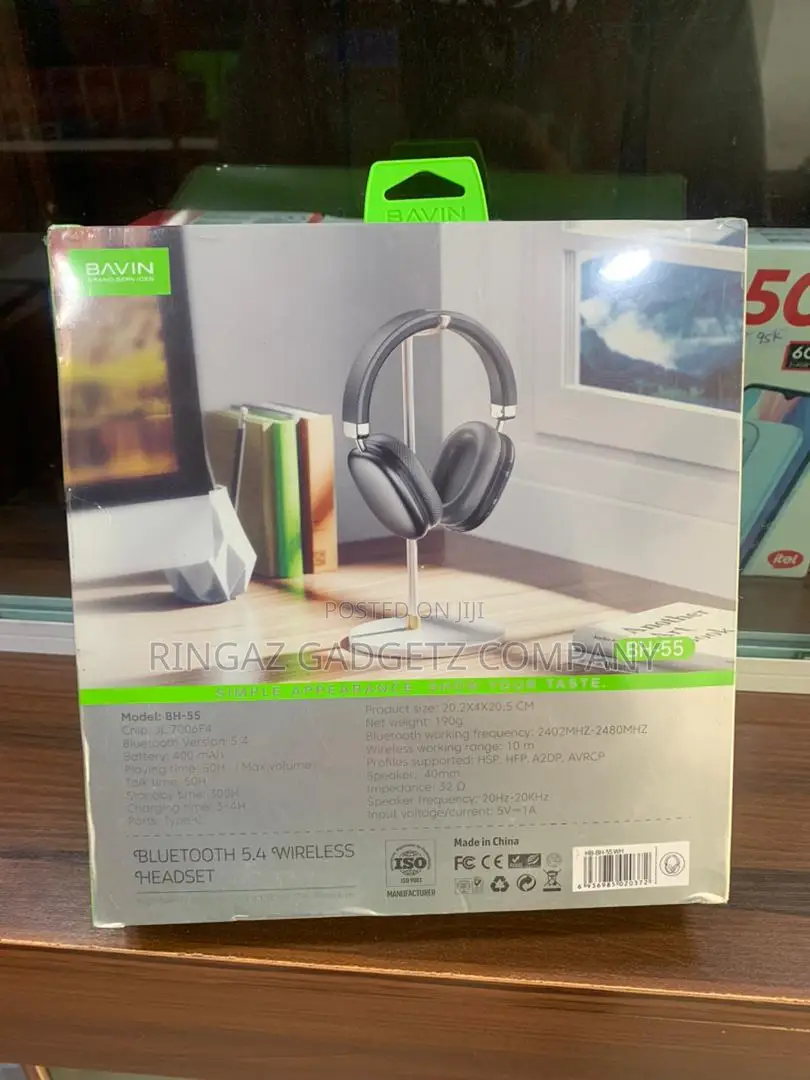 Bavin Hb-Bh55 Wireless Bluetooth Earphones