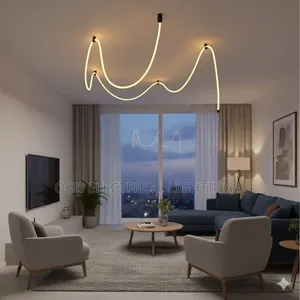 Modern Braided Hose Led Chandelier