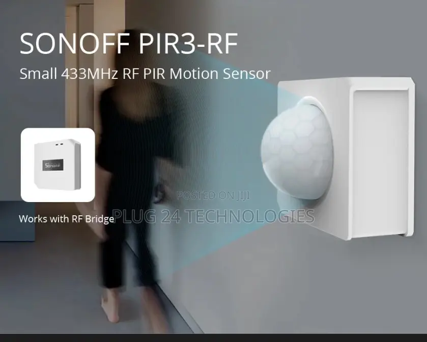 Sonoff Pir3-Rf 433mhz Motion Sensor