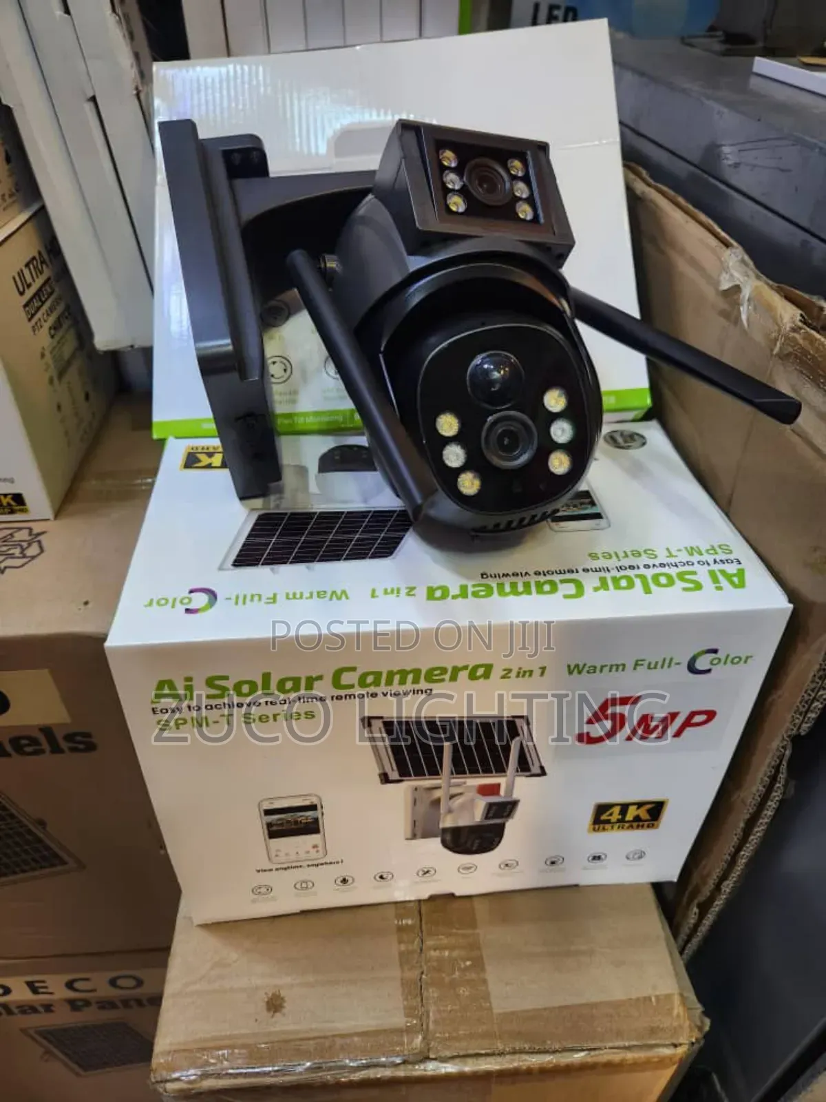 Solar CCTV Wifi Camera