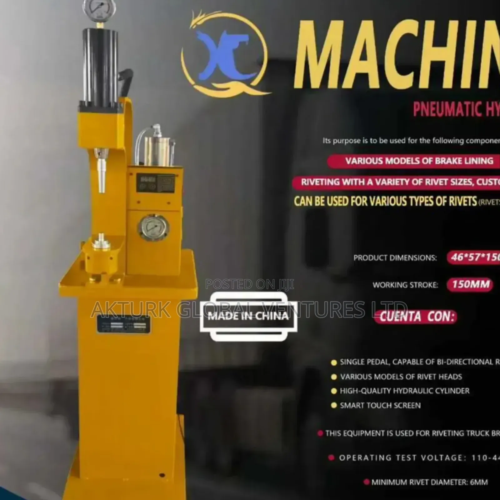 Pneumatic Riveting Machine