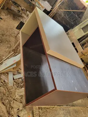 Two-Tone Geometric Coffee Table