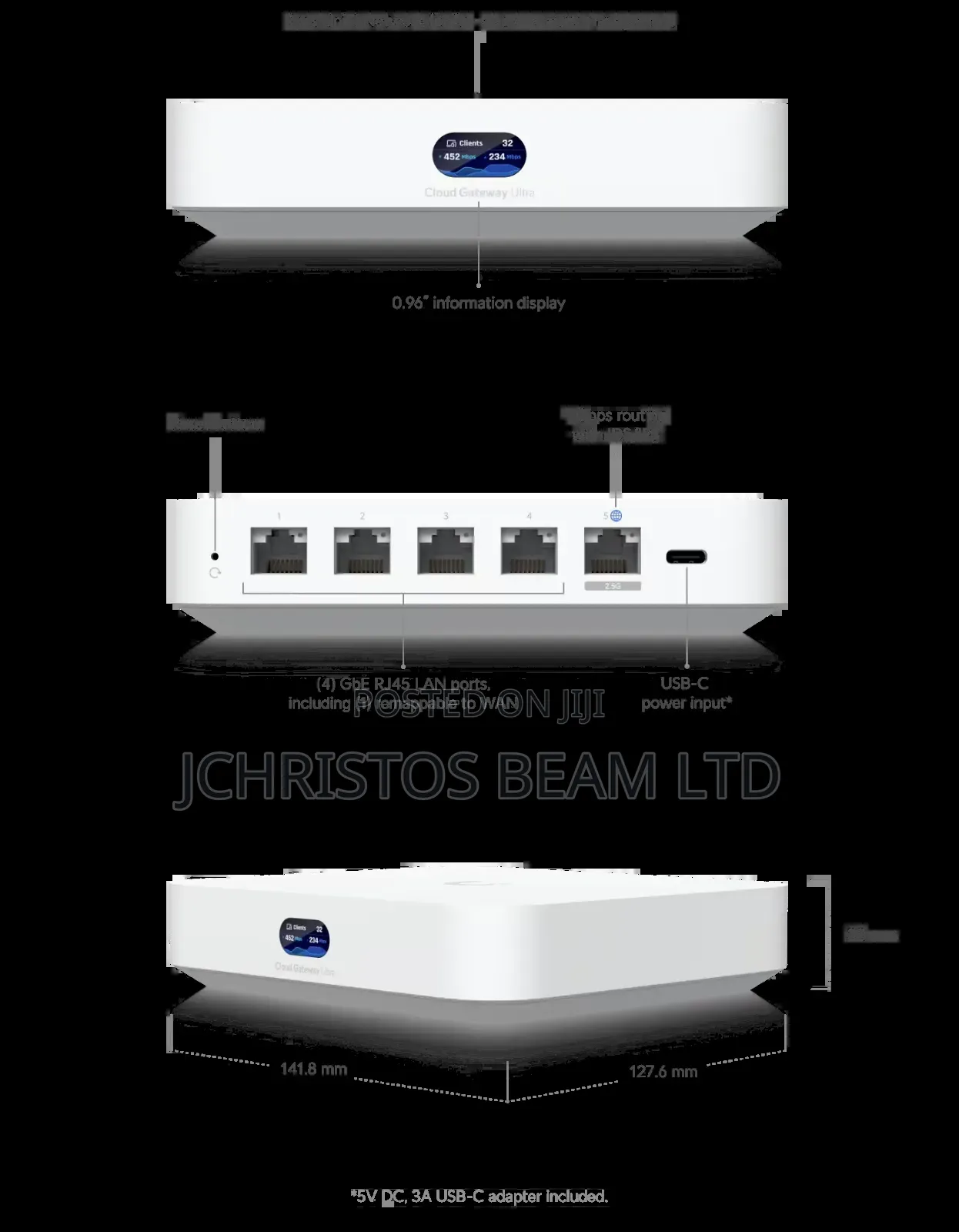 Unifi Cloud Gateway Ultra.