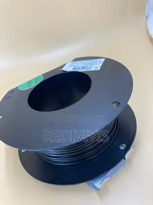 Spool Of Black 3d Printing Coaxial Cable