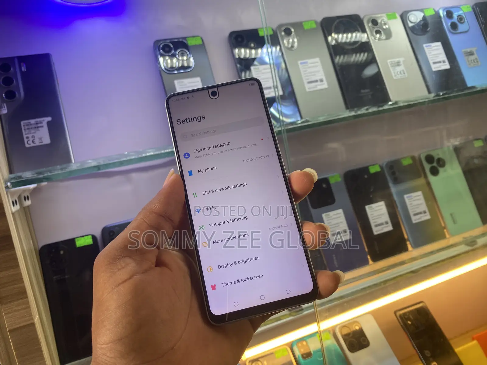 Tecno Camon 19 128 GB Blue