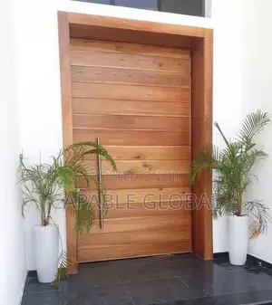 3ft by 7ft Mahogany Door