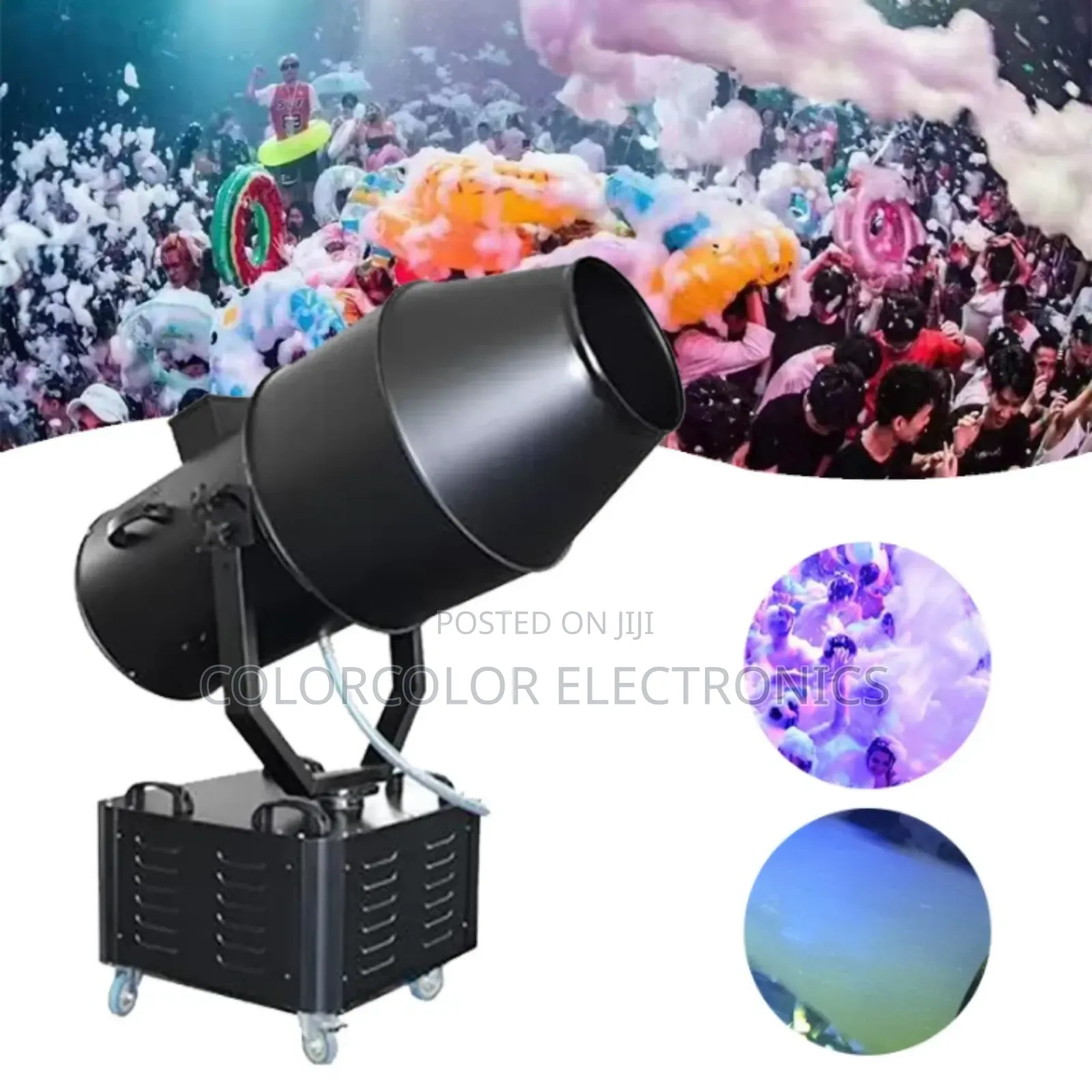 Foam Machine for Events and Parties 3000w Automatic With Flight Case
