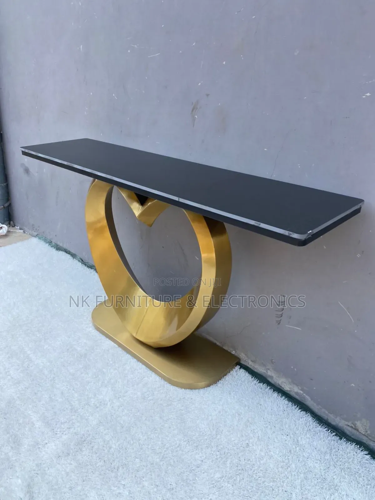 Marble Top Console Table