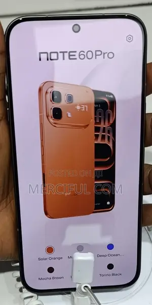 New Infinix Note 60 Pro 256 GB Gray