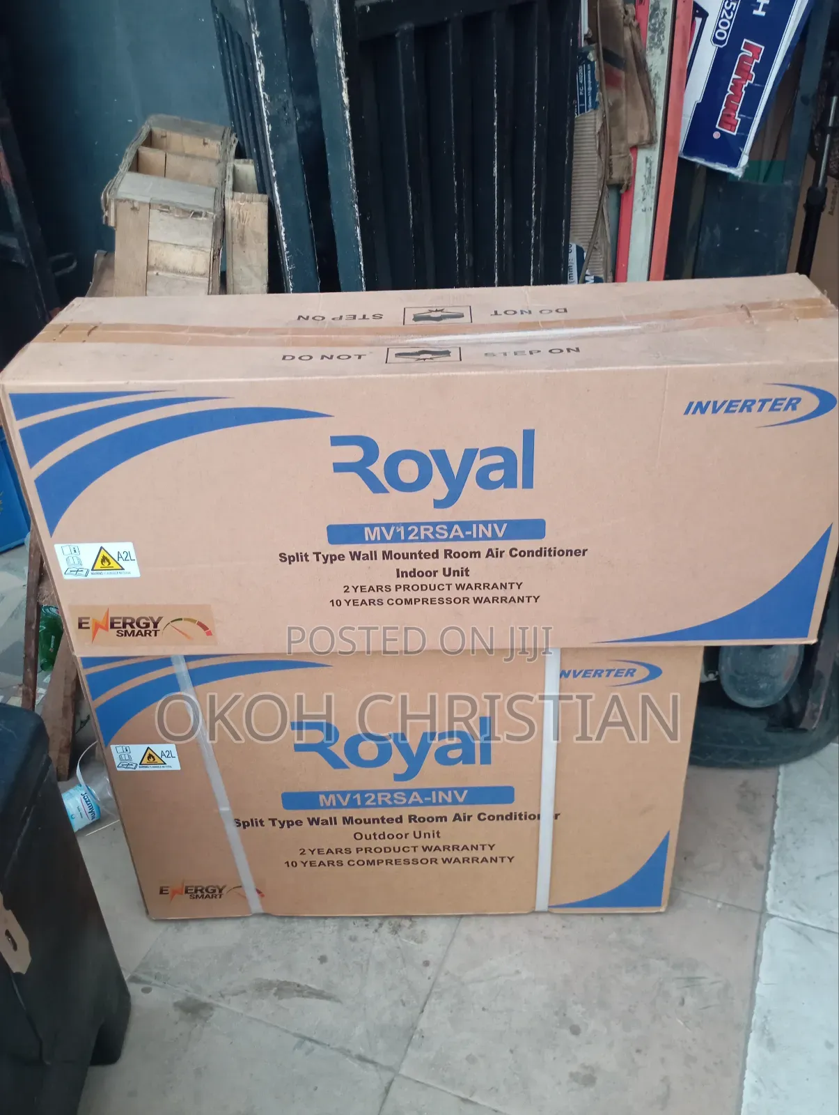 Royal 1hp Spit Unit Air Inverter Condition