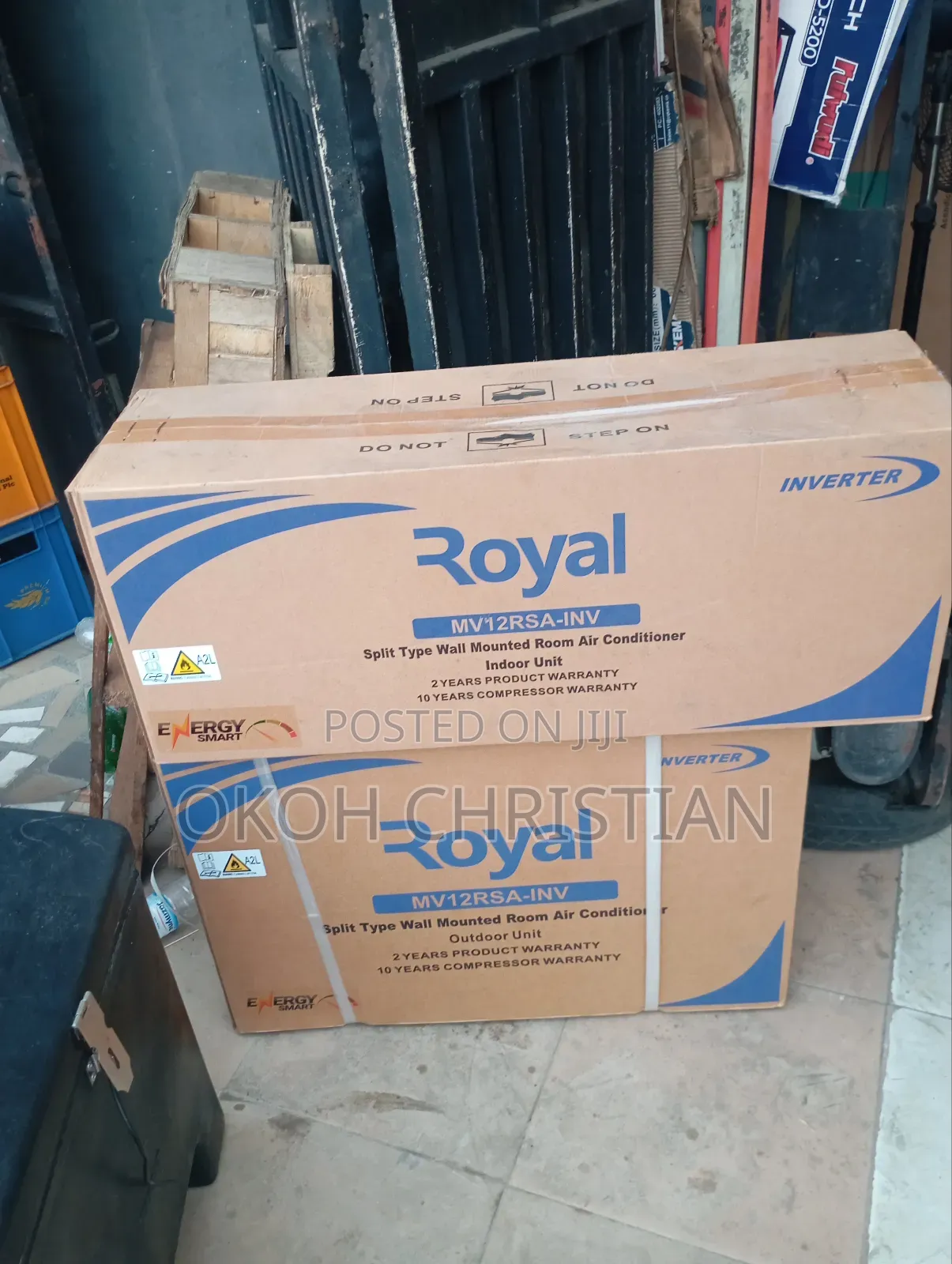 Royal 1hp Spit Unit Air Inverter Condition