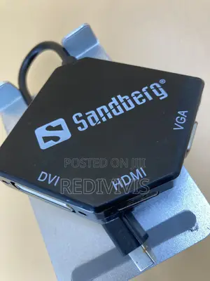 Sandberg 3-in-1 Mini Displayport To Hdmi/Dvi/Vga Adapter.