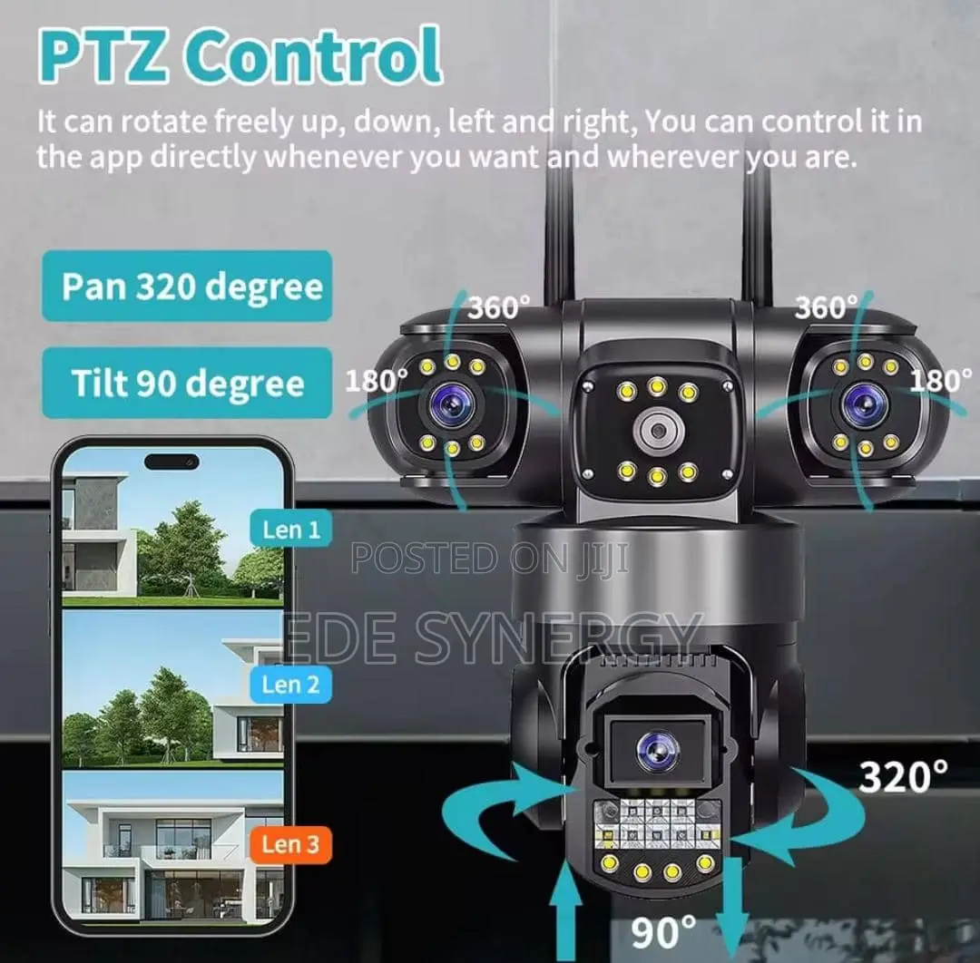 Triple Lense Camera With Mobile App