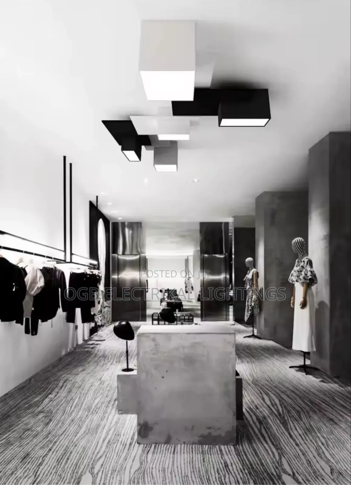 Modern Iron Led Ceiling Lamp