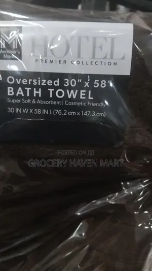Member's Mark Hotel Premier Collection Oversized Bath Towel 30"× " 58