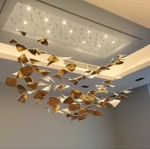 European-style Custom Glass Chandelier