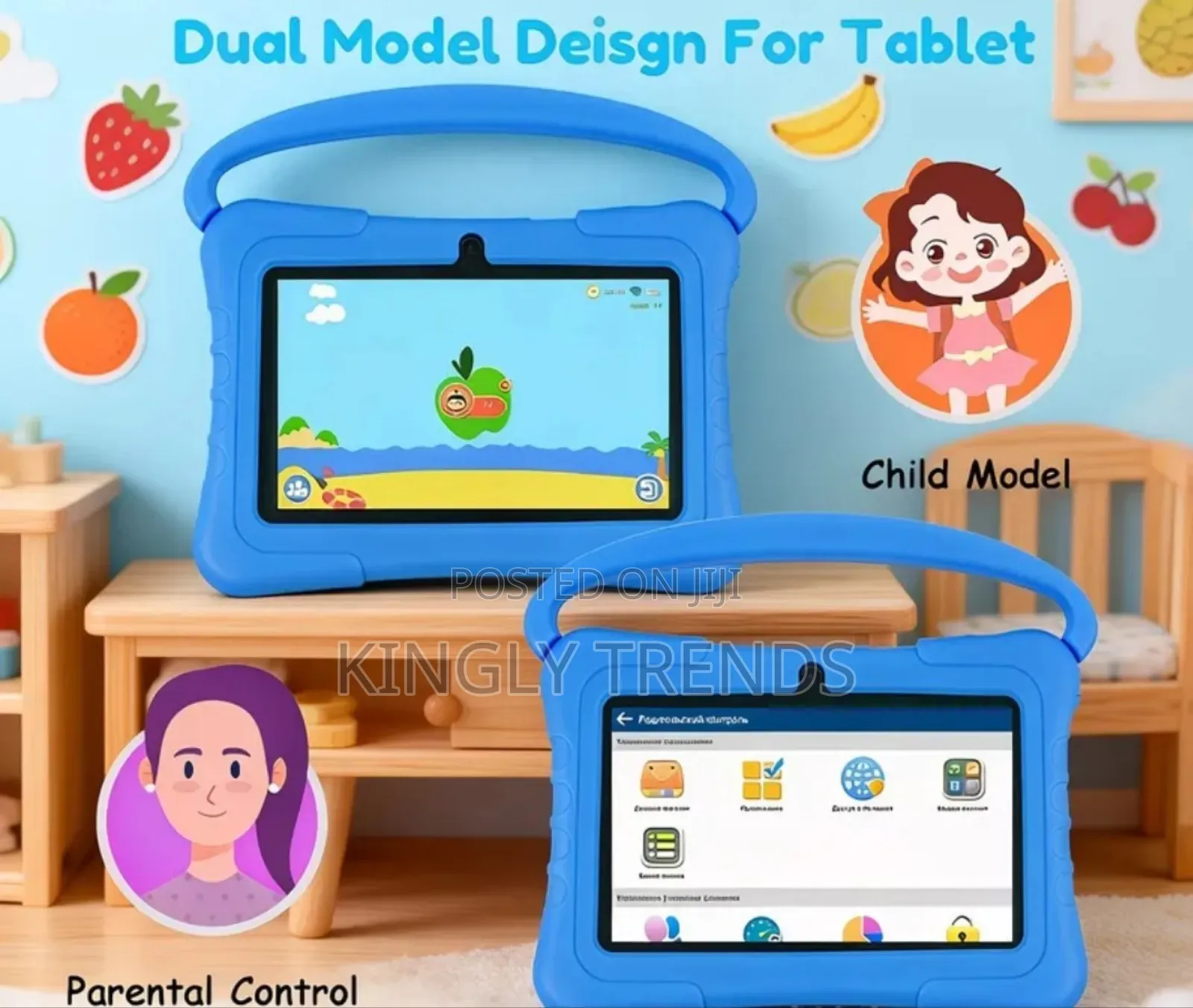 New Tablet 32 GB Blue