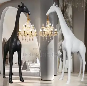 Luxury Sculpture Light With Crystals